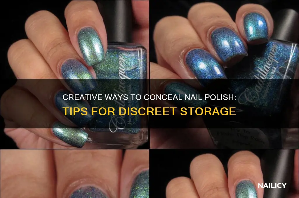 how to hide nail polish