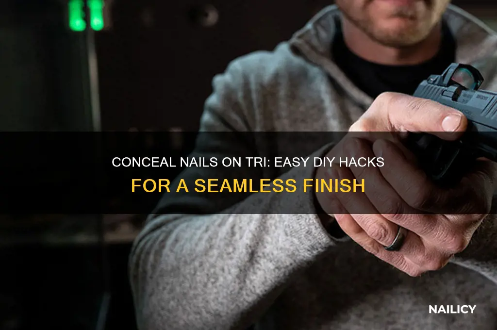 how to hide the nails on tri
