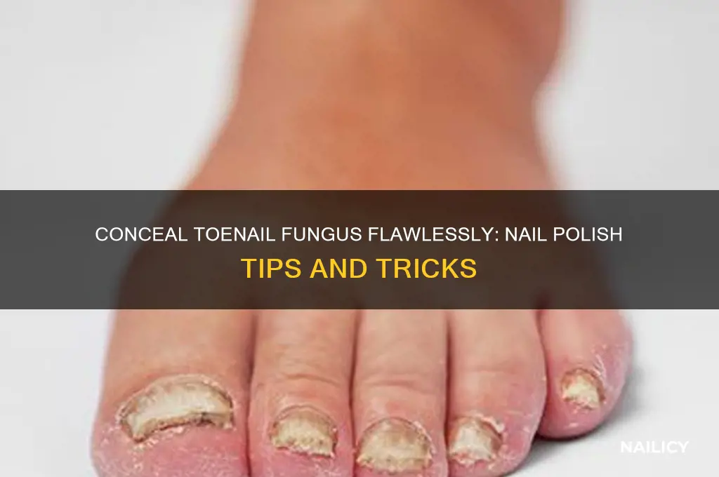 how to hide toenail fungus with nail polish