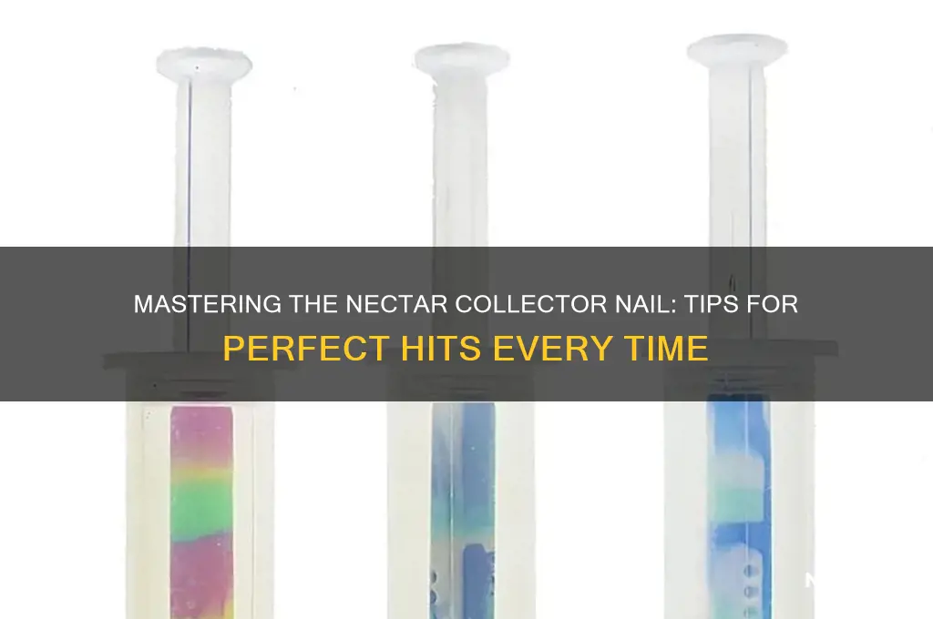 how to hit a nectar collector nail