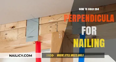 Mastering Perpendicular Nailing: Secure 2x4s Like a Pro