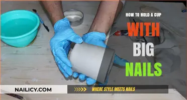 Mastering the Grip: Holding a Cup with Long, Beautiful Nails