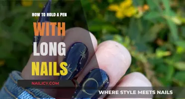 Gripping Pens with Long Nails: Strategies for Comfort