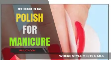 Mastering Manicure Precision: The Right Way to Hold Nail Polish
