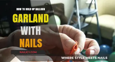 Easy Nail Techniques for Hanging Stunning Balloon Garlands Effortlessly