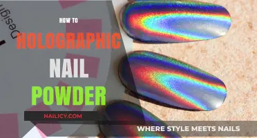 Master Holographic Nails: Easy Steps to Apply Holographic Nail Powder