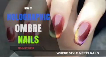 Master Holographic Ombre Nails: Easy DIY Steps for Stunning Manicures