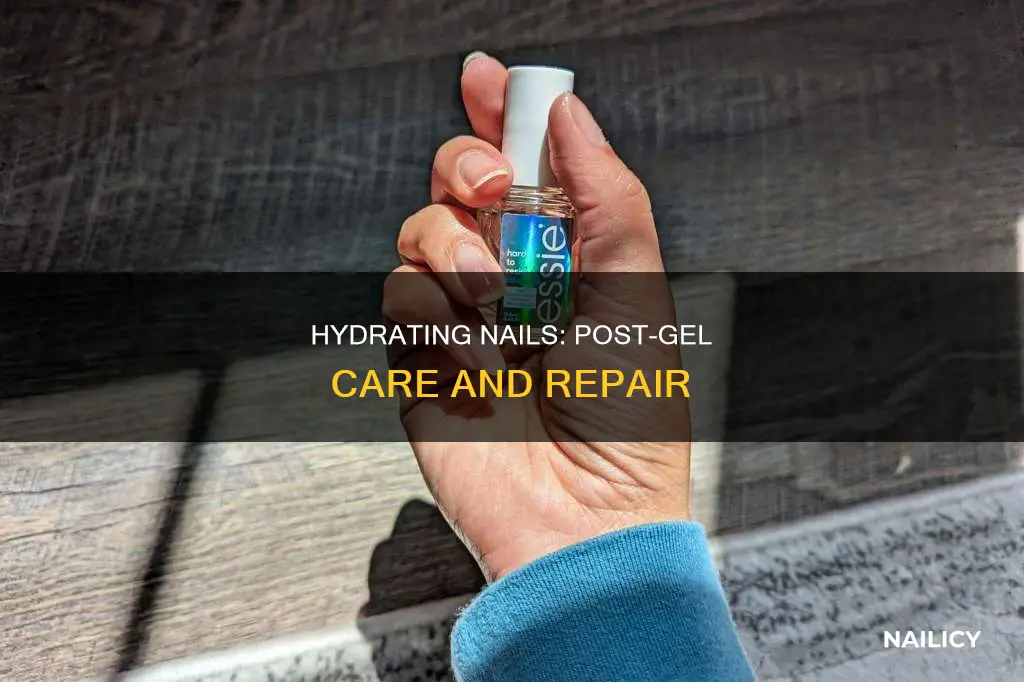 how to hydrate nails after gel