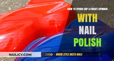 Hydro Dipping Fidget Spinners: Nail Polish DIY Guide