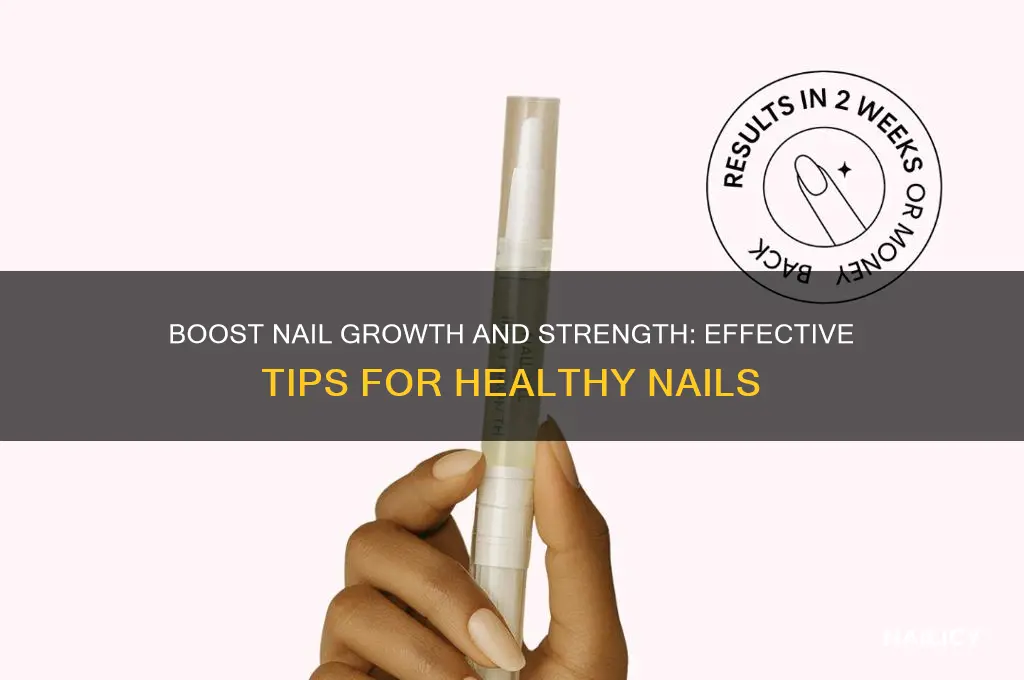 how to improve nail growth and strength