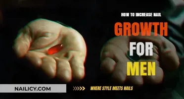 Boosting Nail Growth: Essential Tips for Men’s Stronger, Healthier Nails