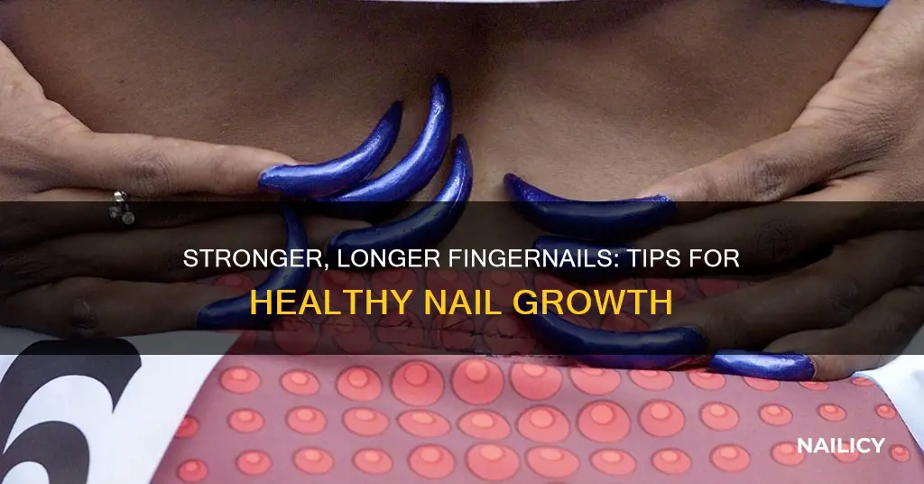 how to increase the size of finger nails