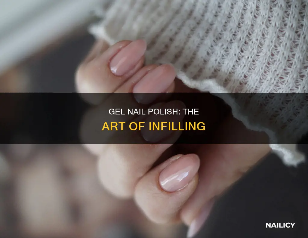 how to infill gel nail polish