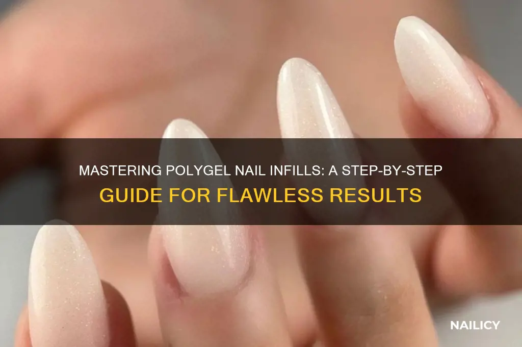 how to infill polygel nails