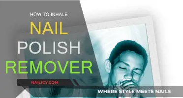 Inhaling Nail Polish Remover: A Dangerous Mistake