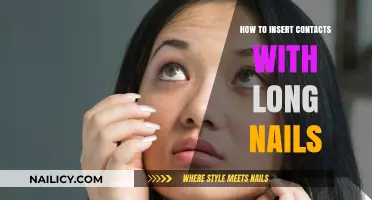 Long Nails, No Problem: Inserting Contacts Easily