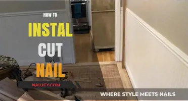 Easy Guide to Installing Cut Nails