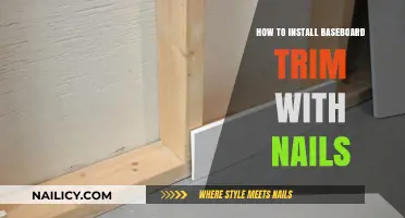 Nailing Baseboard Trim: A Step-by-Step Guide