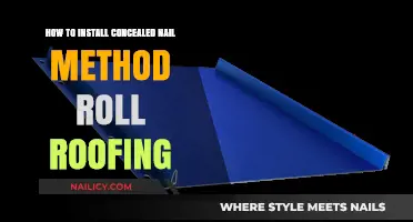 Concealed Nail Method Roll Roofing Installation: A Step-by-Step Guide