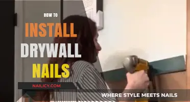 Mastering Drywall Installation: A Step-by-Step Guide to Using Nails