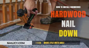Step-by-Step Guide to Installing Engineered Hardwood with Nail-Down Method