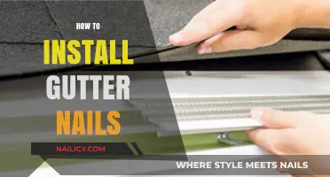 Easy Guide to Installing Gutter Nails for Secure Rain Gutters