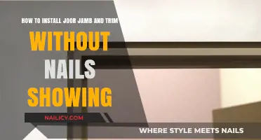 Concealing Nails: Installing Joor Jamb and Trim Like a Pro