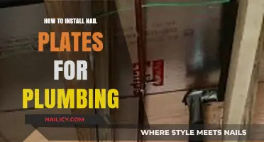Easy Guide: Installing Nail Plates for Secure Plumbing Connections