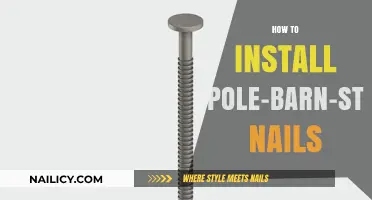 Mastering Pole Barn Construction: A Guide to Installing Nails
