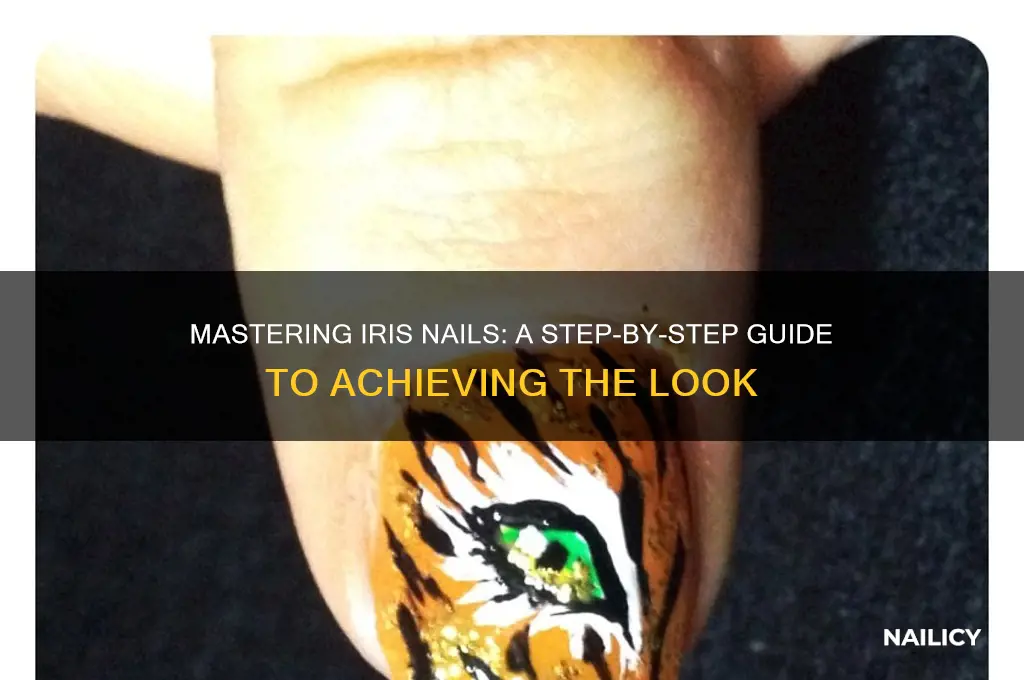 how to iris nails