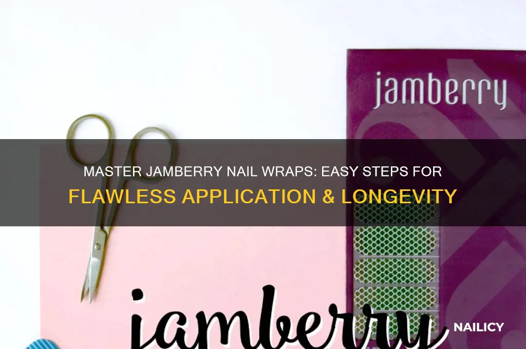 how to jamberry nail wraps