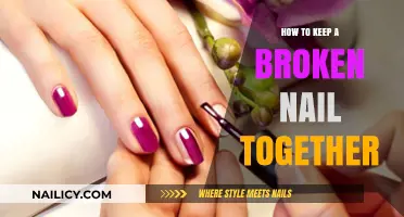 Quick Fixes: How to Keep a Broken Nail Together Easily