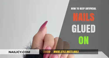 Long-Lasting Tips: Keeping Artificial Nails Securely Glued On