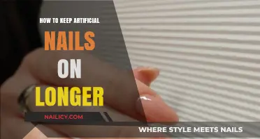 Keep Artificial Nails On: Tips for Longevity