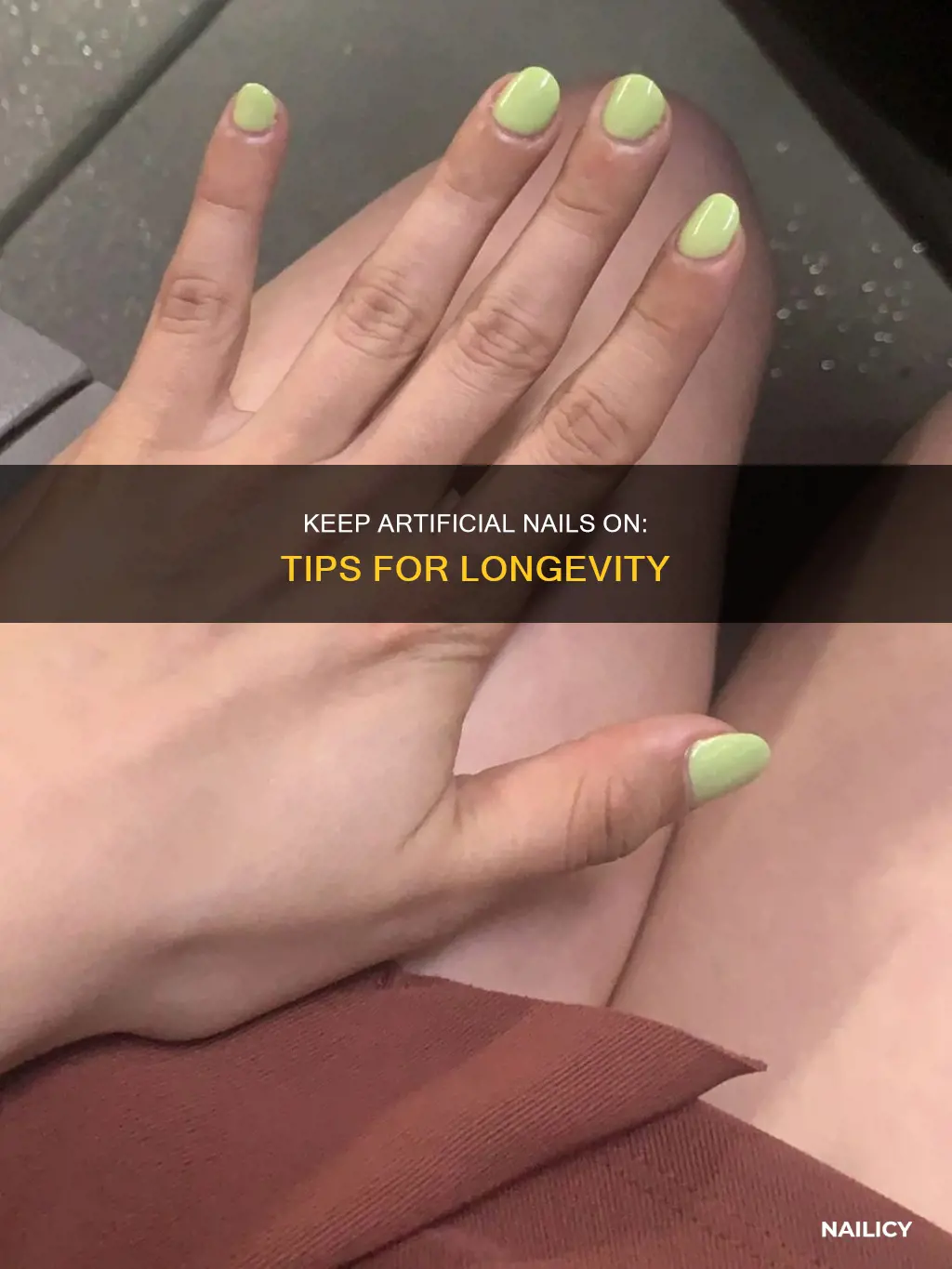 how to keep artificial nails on longer