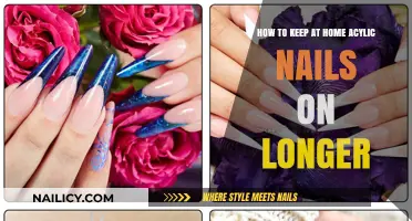 Maintain At-Home Acrylic Nails: Tips for Longevity