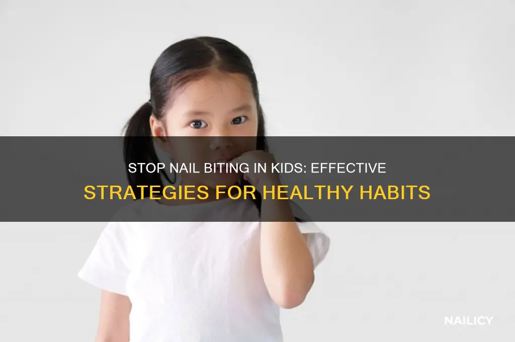 how to keep child from chewing nails