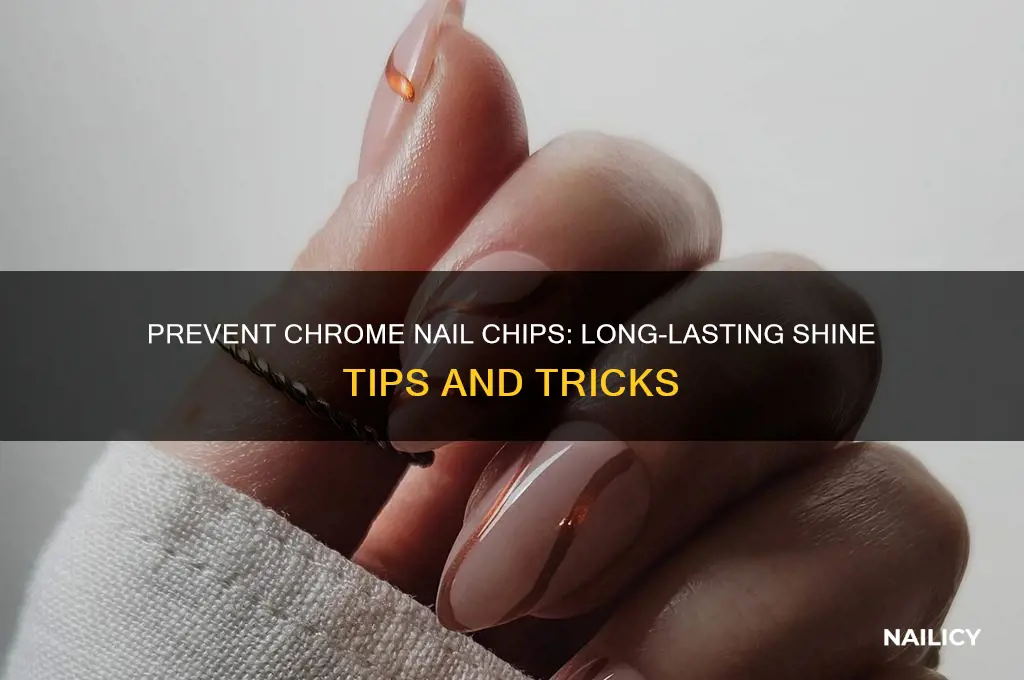 how to keep chrome nails from chipping
