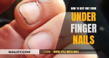 Keep Nails Clean: Avoid Dirt Under Fingernails