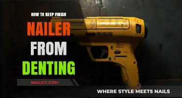 Prevent Finish Nailer Dents: Expert Tips for Flawless Woodworking Results