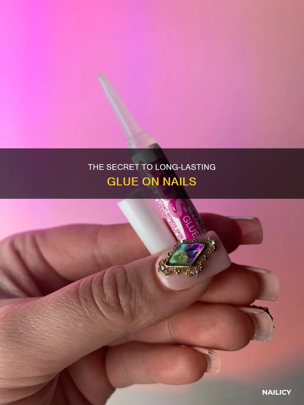 how to keep glue on nails longer