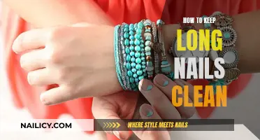 Long Nails, Clean Routine: Tips for Sparkling Claws