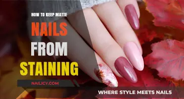 Prevent Matte Nail Stains: Easy Tips for Long-Lasting, Flawless Finish