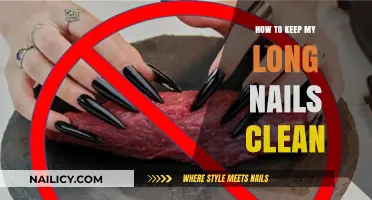 Long Nails, Clean Routine: Tips for Maintaining Hygiene