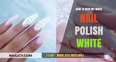 Maintain Pristine White Nails: Tips to Keep Polish Bright and Stain-Free
