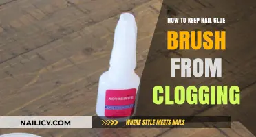Prevent Nail Glue Brush Clogging: Simple Tips for Smooth Application