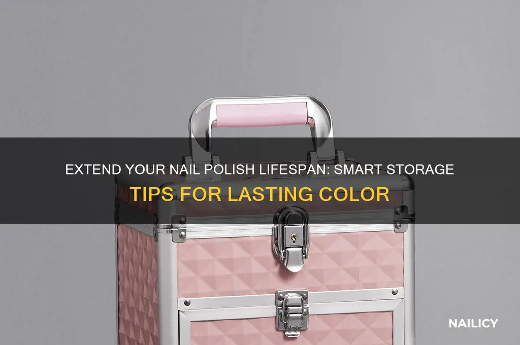 how to keep nail polish bottles longer