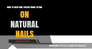 Prevent Nail Polish Lifting: Tips for Long-Lasting Natural Nail Manicures