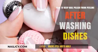 Prevent Nail Polish Peeling: Dishwashing Tips for Long-Lasting Manicures