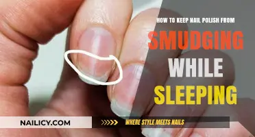 Prevent Smudges: Tips for Perfect Nail Polish Overnight
